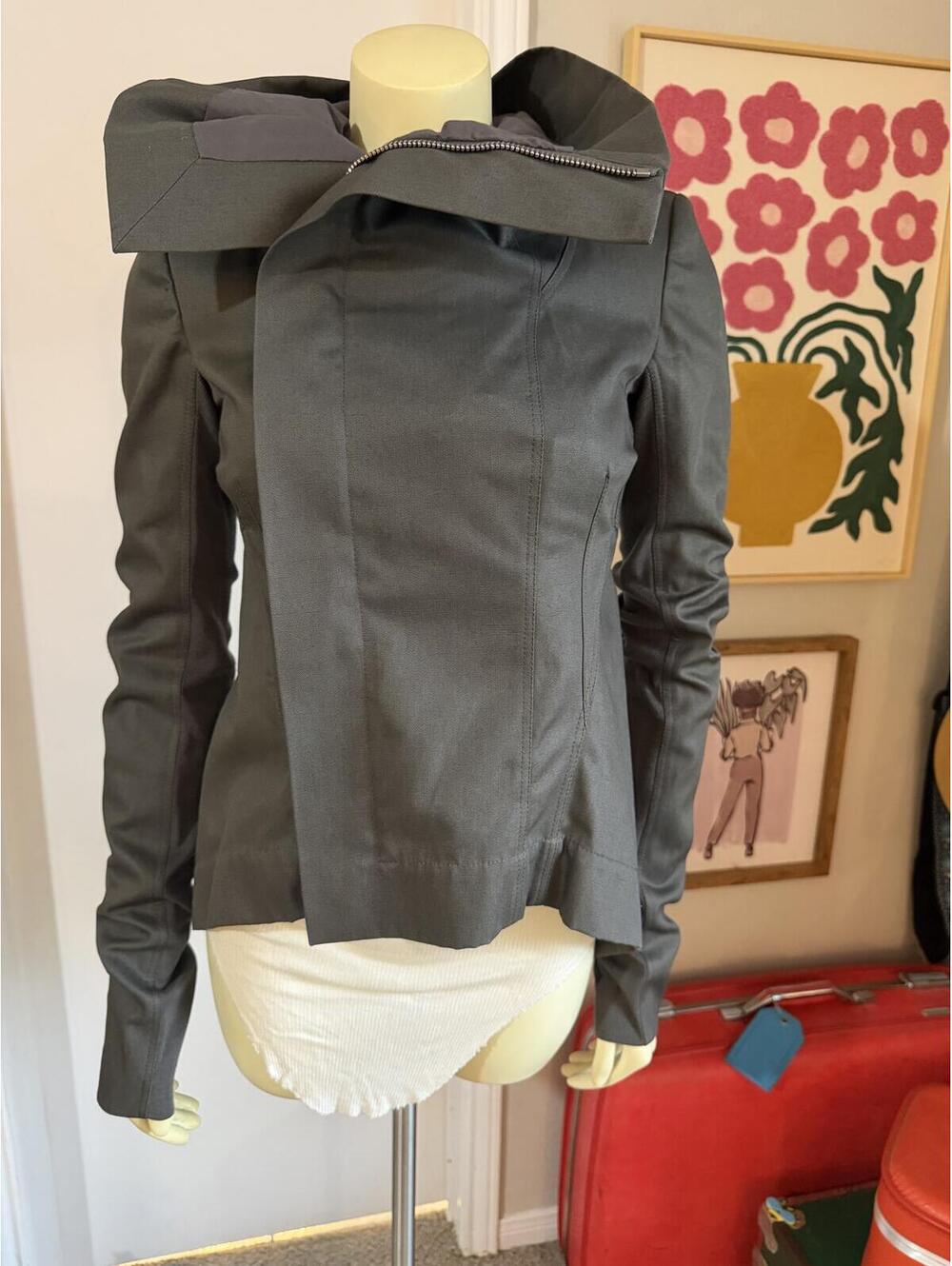 Rick Owens Darkshadow Naska Biker Size US 8 42IT